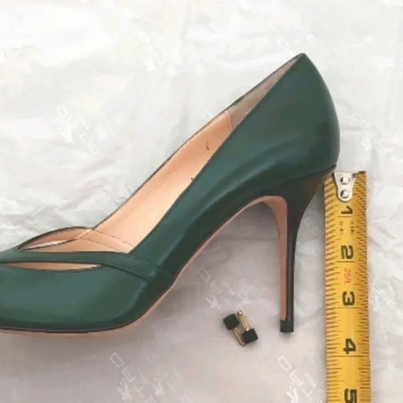 COLE HAAN Patrice Pump Bottle Green size 8.5B - Picture 4 of 7
